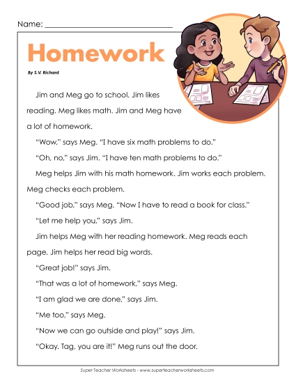 Year 2 Comprehension Worksheets – Free KS1 English PDF Downloads