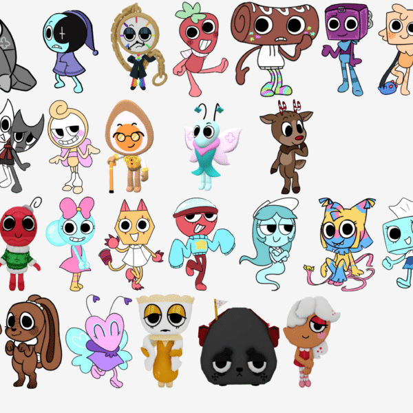 Dandy's World Characters