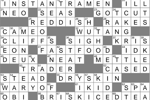 Business Crossword Clue