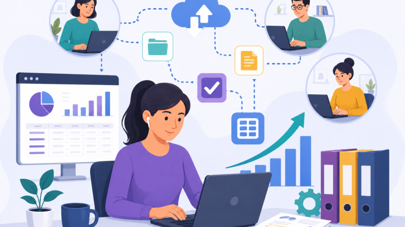 How Remote Data Entry Teams Improve Business Productivity